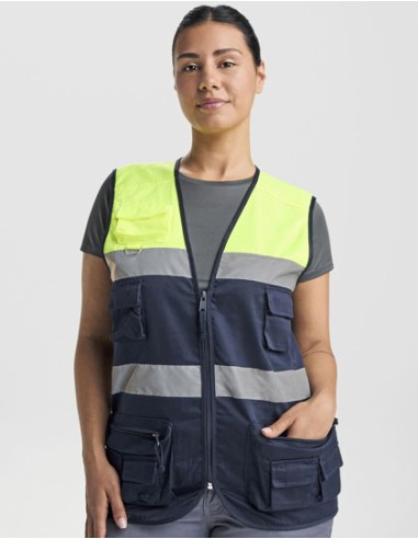 ROL-HV9323-High visibility Multi-Pocket Vest Beta